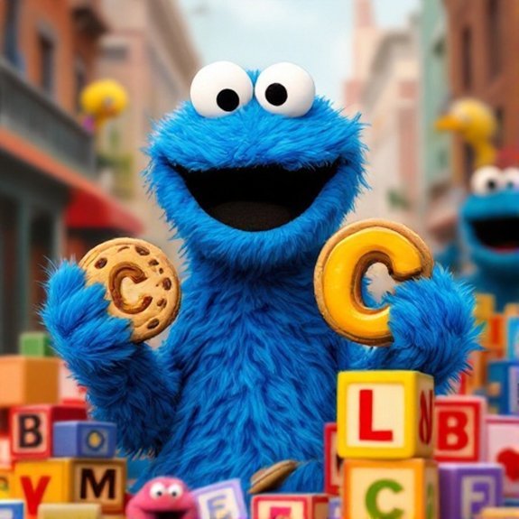 sesame street alphabet learning fun