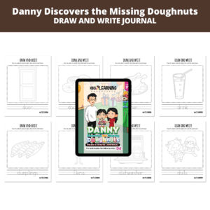 Danny Discovers the Missing Doughnuts: Letter Dd Draw And Write Journal