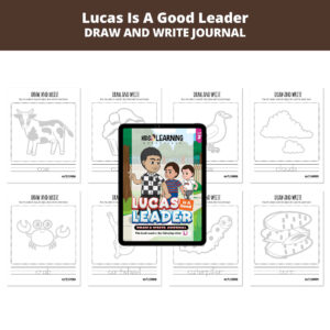 Lucas Is a Good Leader: Letter Ll Draw And Write Journal