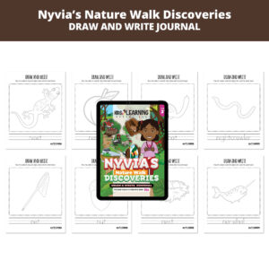 Nyvia’s Nature Walk Discoveries: Letter Nn Draw And Write Journal