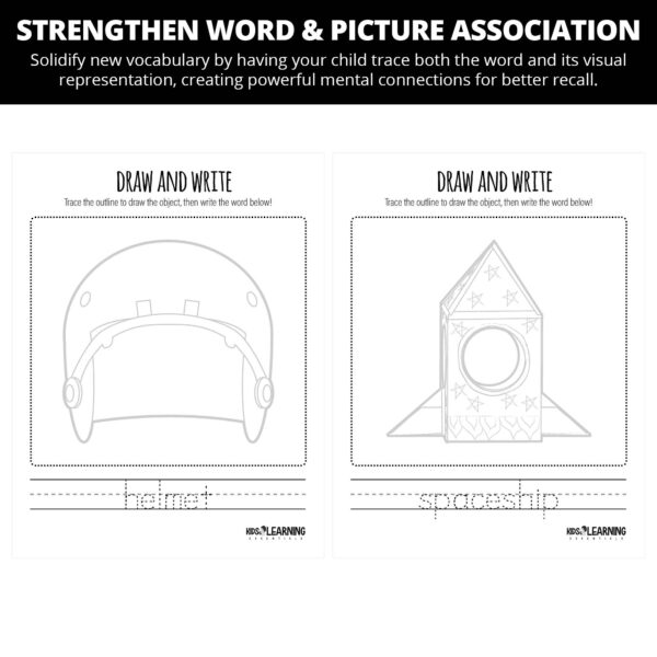 Ollie Almost Goes To Outer Space: Letter Oo Draw And Write Journal - Image 3