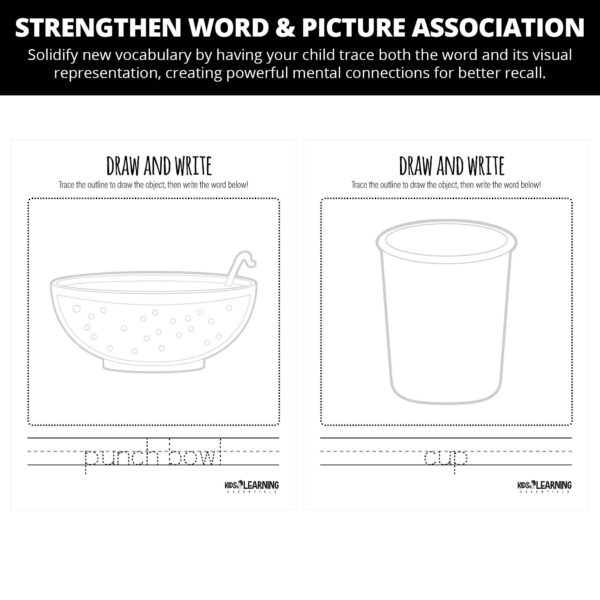 Andy Ant Goes To A Party: Letter Pp Draw And Write Journal - Image 3