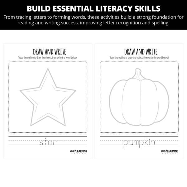 Samantha Is A Shining Star: Letter Ss Draw And Write Journal - Image 2