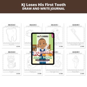 KJ Loses His First Tooth: Letter Tt Draw And Write Journal