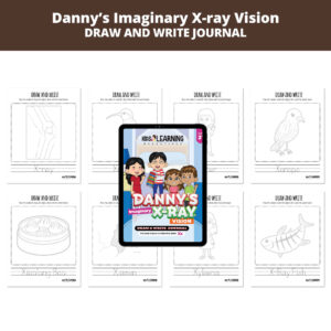 Danny’s Imaginary X-ray Vision: Letter Xx Draw And Write Journal