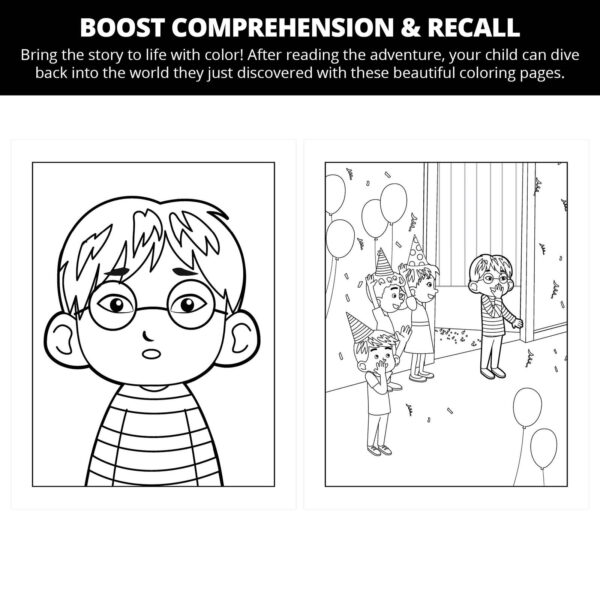 Danny Discovers the Missing Doughnuts: Letter Dd Coloring Pages - Image 2