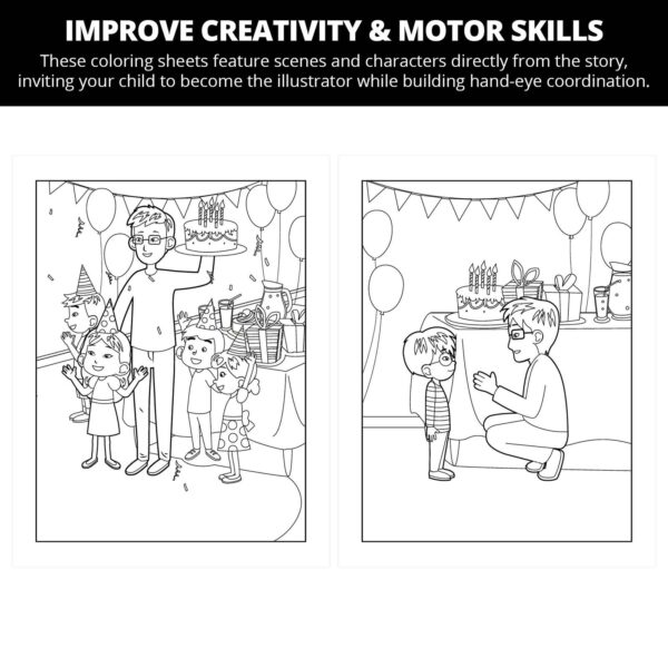 Danny Discovers the Missing Doughnuts: Letter Dd Coloring Pages - Image 3