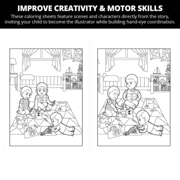 Lucas Is a Good Leader: Letter Ll Coloring Pages - Image 3