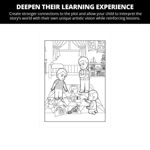 Lucas Is a Good Leader: Letter Ll Coloring Pages - Image 4