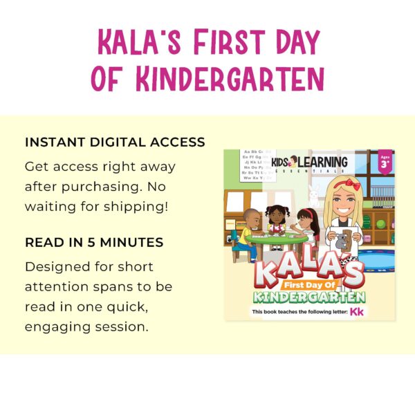 Kala's First Day Of Kindergarten eBook - Image 3