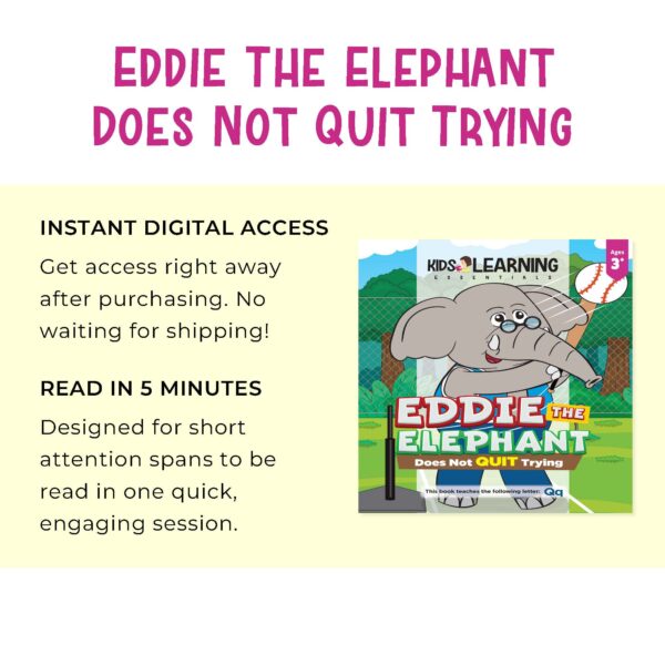 Eddie The Elephant Does Not Quit Trying eBook - Image 3