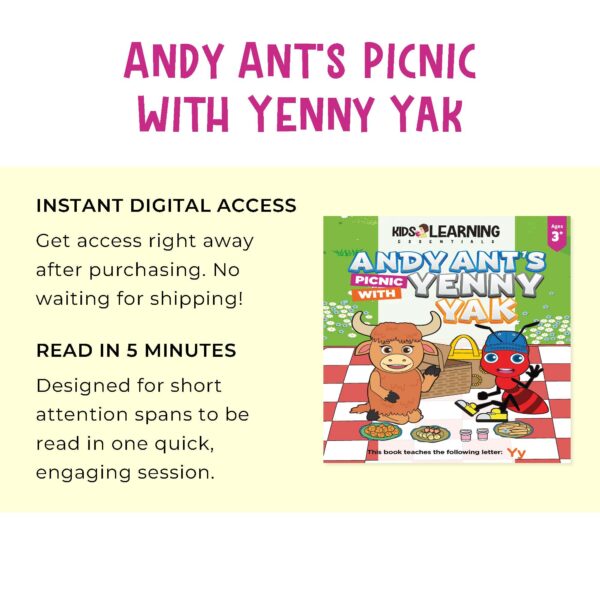 Andy Ant's Picnic With Yenny Yak eBook - Image 3