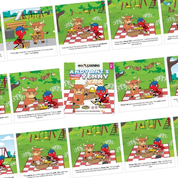 Andy Ant's Picnic With Yenny Yak eBook - Image 4