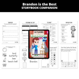 Brandon Is The Best: Letter Bb Story Companion
