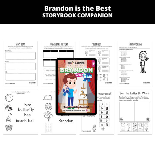 Brandon Is The Best: Letter Bb Story Companion