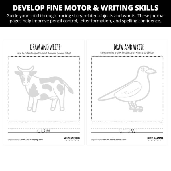 Chris and Chuck Are Competing Cousins: Letter Cc Story Companion - Image 3