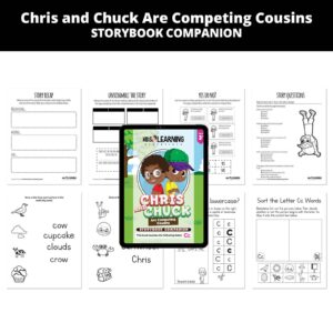 Chris and Chuck Are Competing Cousins: Letter Cc Story Companion