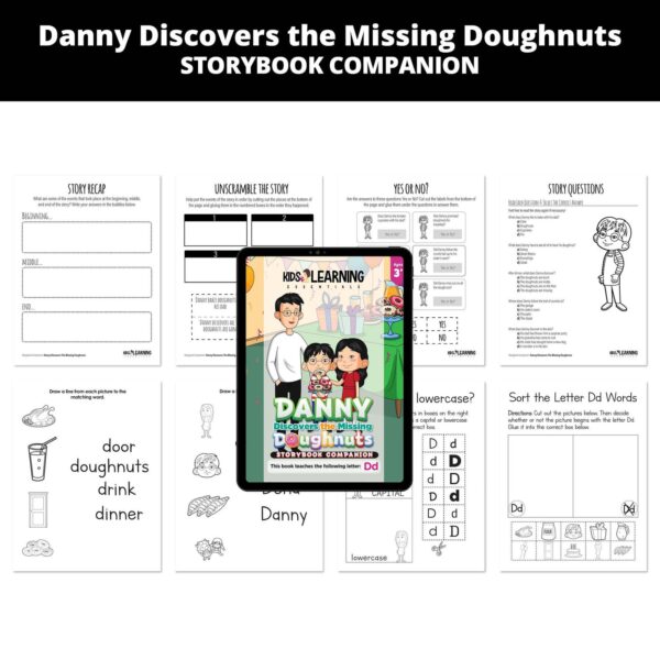 Danny Discovers the Missing Doughnuts: Letter Dd Story Companion