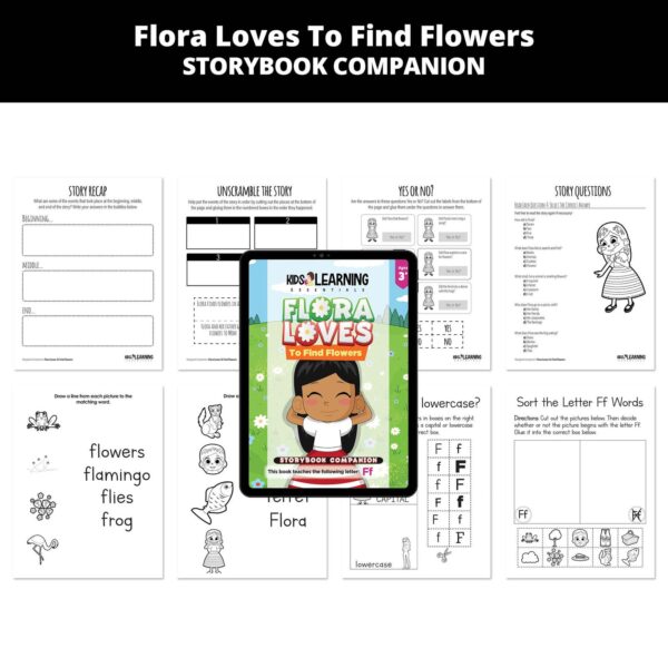 Flora Loves To Find Flowers: Letter Ff Story Companion