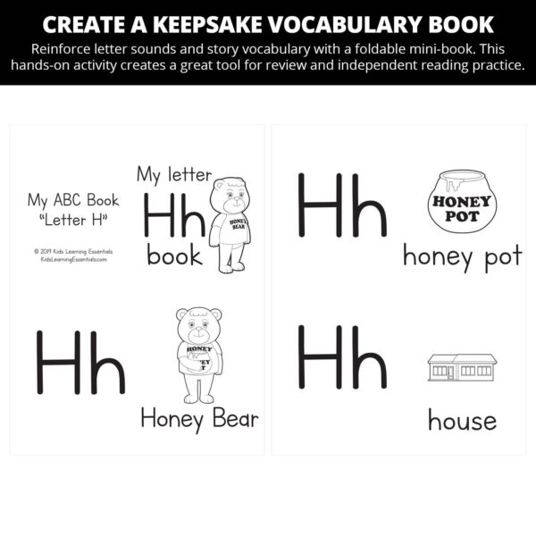 Honey Bear Hides the Honey: Letter Hh Story Companion - Image 4
