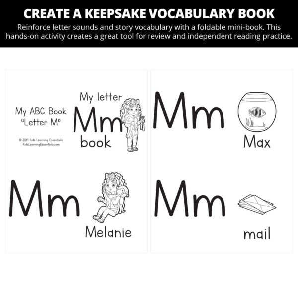 Melanie Practices Using Her Manners: Letter Mm Story Companion - Image 4