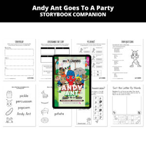 Andy Ant Goes To A Party: Letter Pp Story Companion
