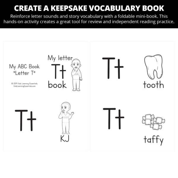 KJ Loses His First Tooth: Letter Tt Story Companion - Image 4