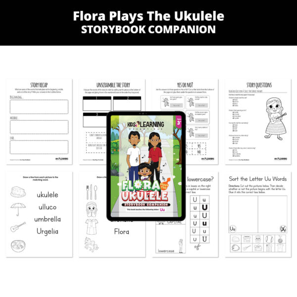 Flora Plays The Ukulele: Letter Uu Story Companion