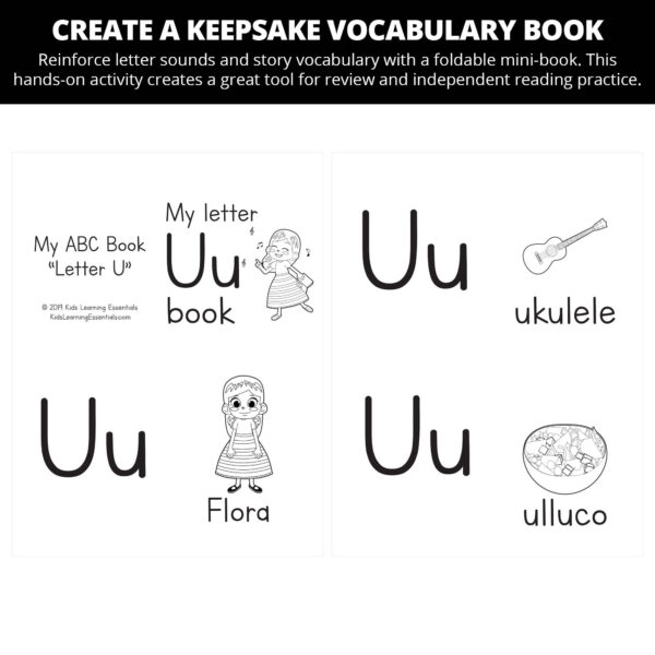 Flora Plays The Ukulele: Letter Uu Story Companion - Image 4