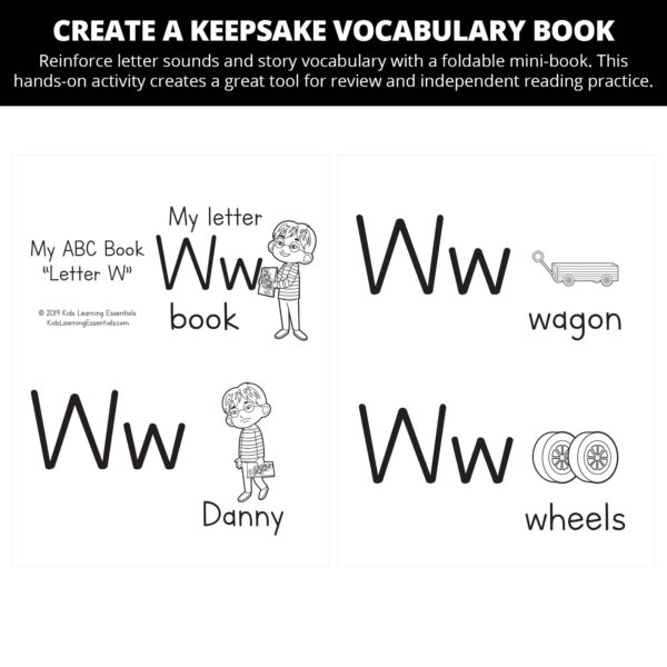 Danny Gets An Old Wagon: Letter Ww Story Companion - Image 4
