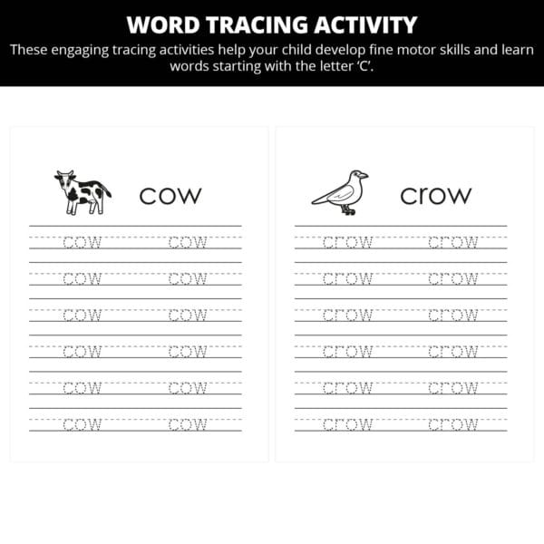 Chris and Chuck Are Competing Cousins: Letter Cc Worksheets - Image 2