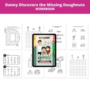Danny Discovers the Missing Doughnuts: Letter Dd Worksheets