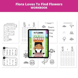 Flora Loves To Find Flowers: Letter Ff Worksheets