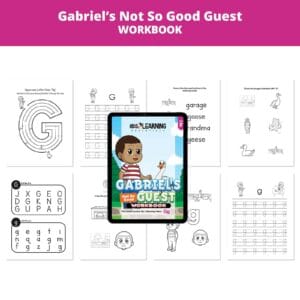Gabriel’s Not So Good Guest: Letter Gg Worksheets