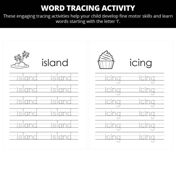Andy Ant Uses His Imagination: Letter Ii Worksheets - Image 2