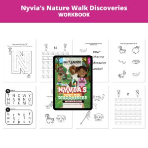 Nyvia’s Nature Walk Discoveries: Letter Nn Worksheets