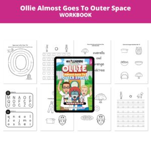 Ollie Almost Goes To Outer Space: Letter Oo Worksheets