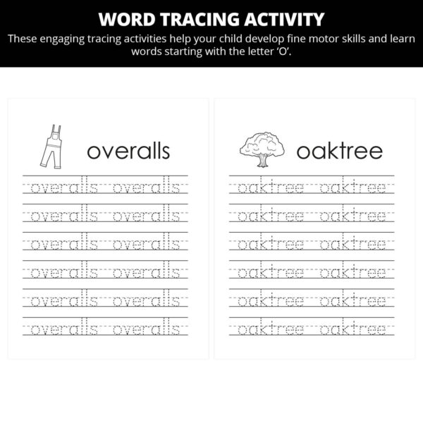Ollie Almost Goes To Outer Space: Letter Oo Worksheets - Image 2