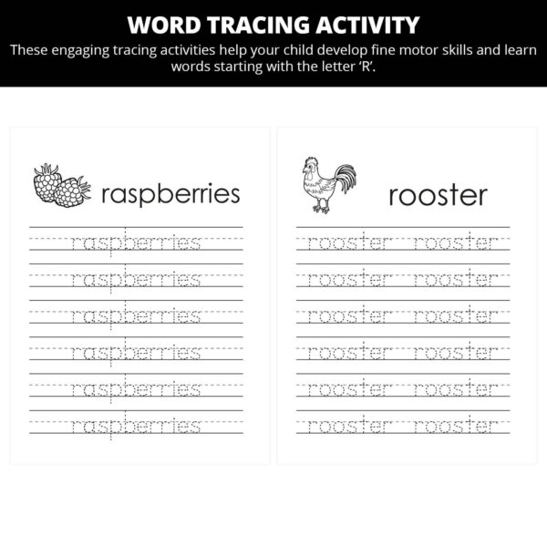 Ree's Animal Recovery Clinic: Letter Rr Worksheets - Image 2