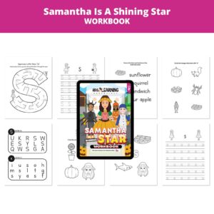 Samantha Is A Shining Star: Letter Ss Worksheets