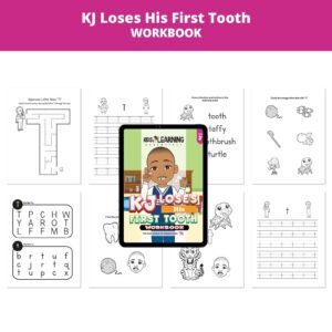 KJ Loses His First Tooth: Letter Tt Worksheets