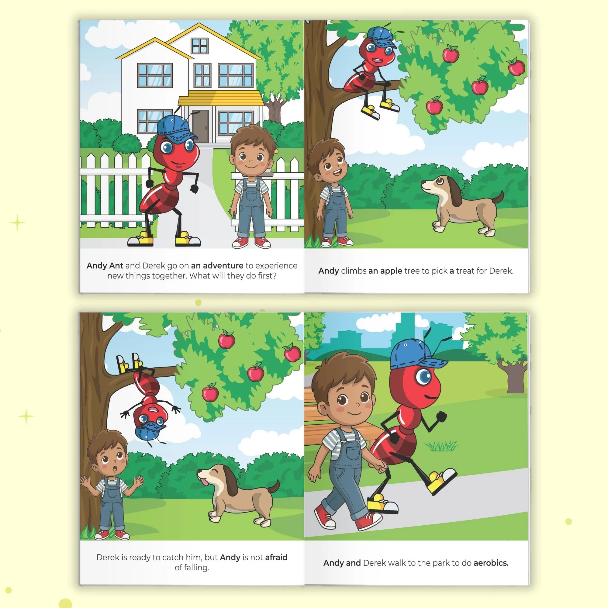 Personalized Letter A Story Book - Image 3